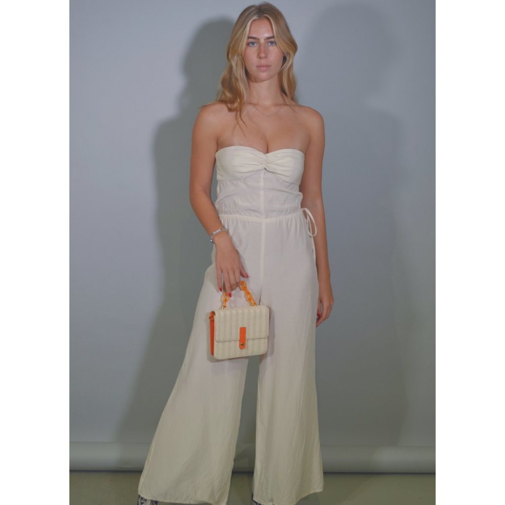 JAYGODFREY white jumpsuit